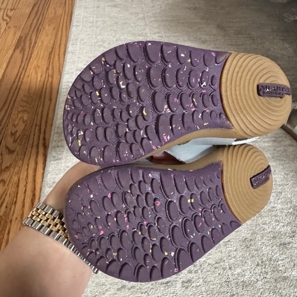 Merrell Bare Steps Silver Sandals - Picture 4 of 6
